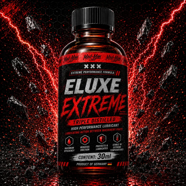 ELUXE Extreme 30ml machine oil lubricant bottle